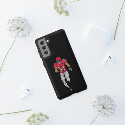 Tough Cases for Football Lovers, Personalized Sports Phone Case, Athletic Gift, Back to School, Custom Phone Cover - TRV