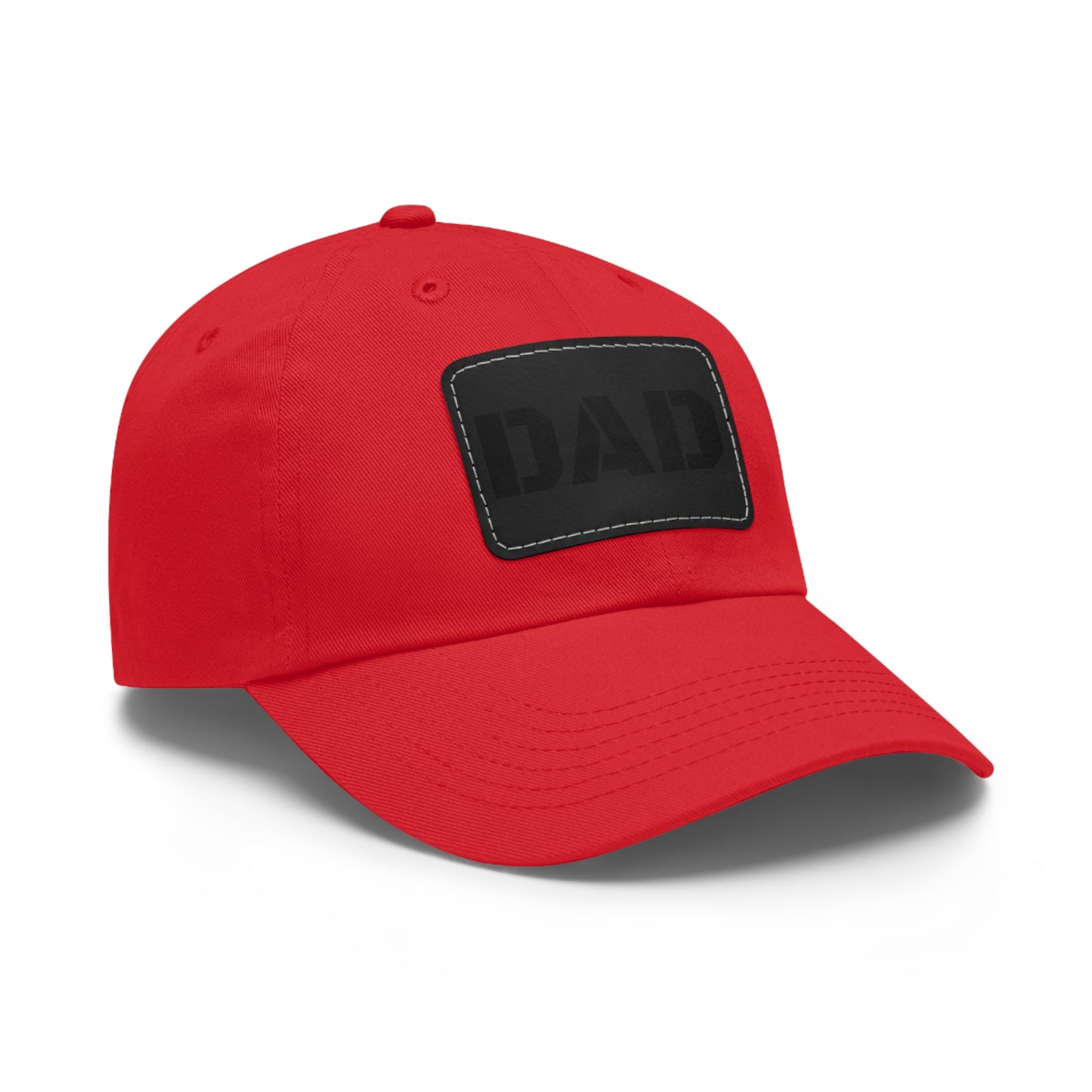 Stylish Dad Hat with Leather Patch | Perfect Gift for Fathers Day, Casual Wear, Dad's Birthday, Outdoor Activities