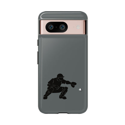 Printify Baseball Catcher phone case, tough protective cover with baseball glove design for iPhone or Android smartphones.