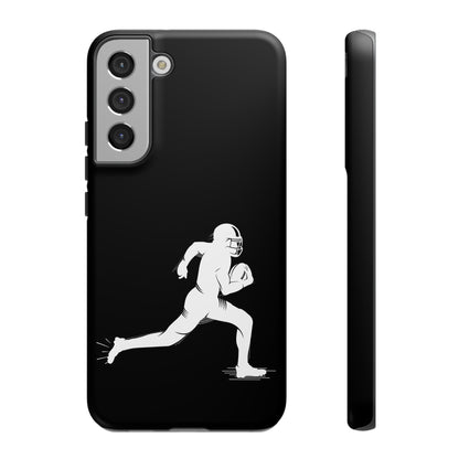 Football Player Phone Case, Tough Cases, Sports Phone Cover, Gift for Athletes, iPhone & Samsung Accessories, Running Player Design - TRV