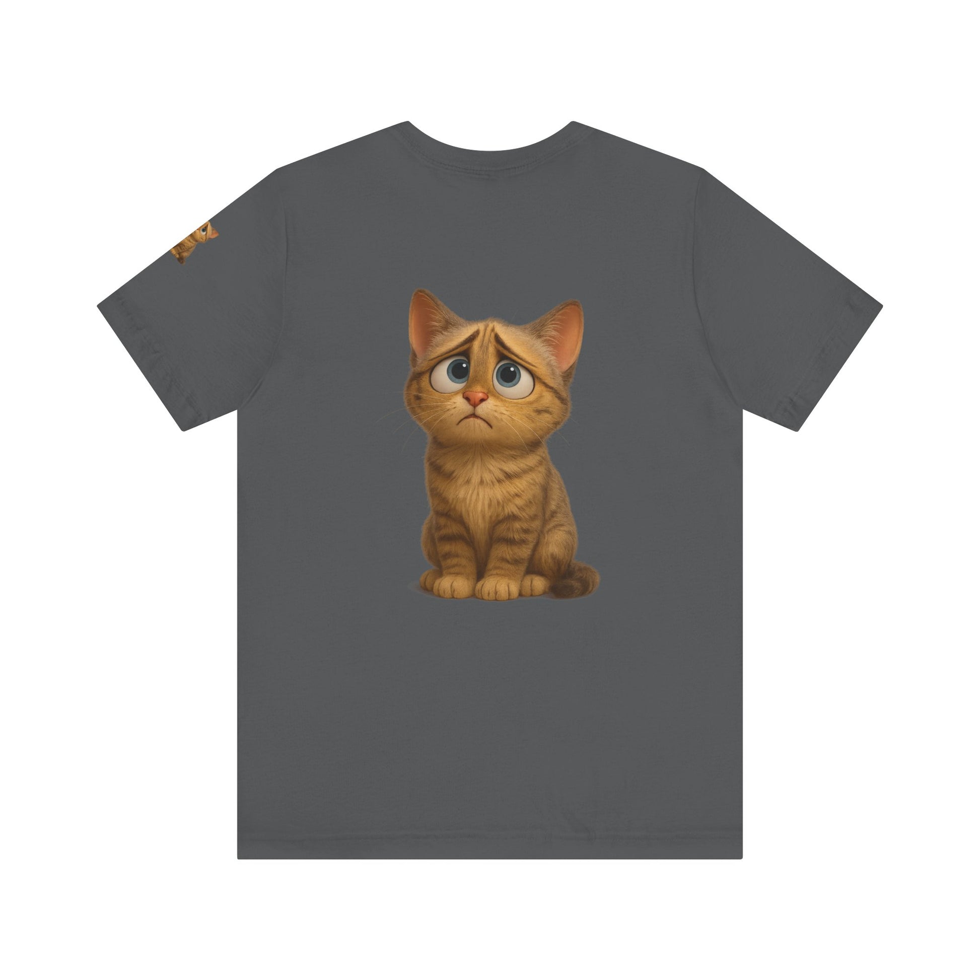 Adorable Cat Graphic Tee, Cute Pet Lover Shirt, Animal Lover Gift, Funny Cat Apparel, Birthday, Christmas, Everyday Use - TRV