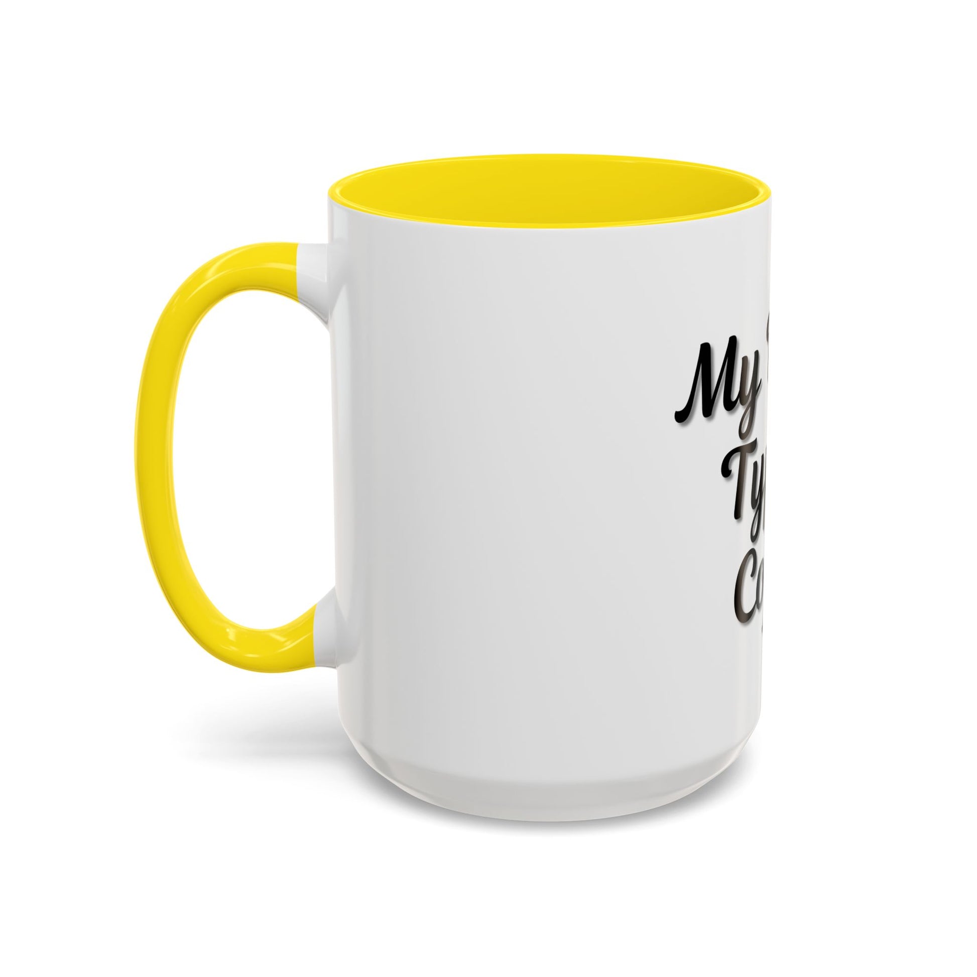My Blood Type is Coffee Accent Mug - Perfect Gift for Coffee Lovers - TRV