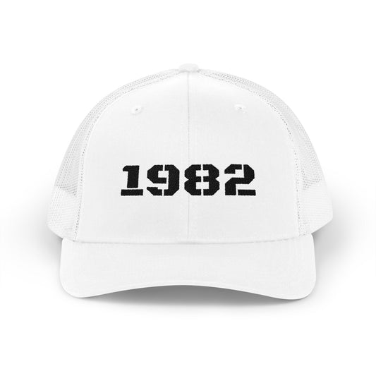 Vintage 1982 Snapback Trucker Cap, Retro Cap, Custom Hat, Gift for Him, Birthday Gift, Dad Hat, Casual Wear - TRV