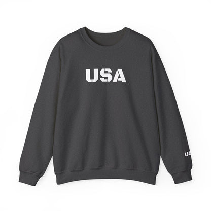 Cozy USA Unisex Crewneck Sweatshirt | Perfect Layering Piece for Every Season | Great Gift for Him/Her | Trendy Style for Casual Outings
