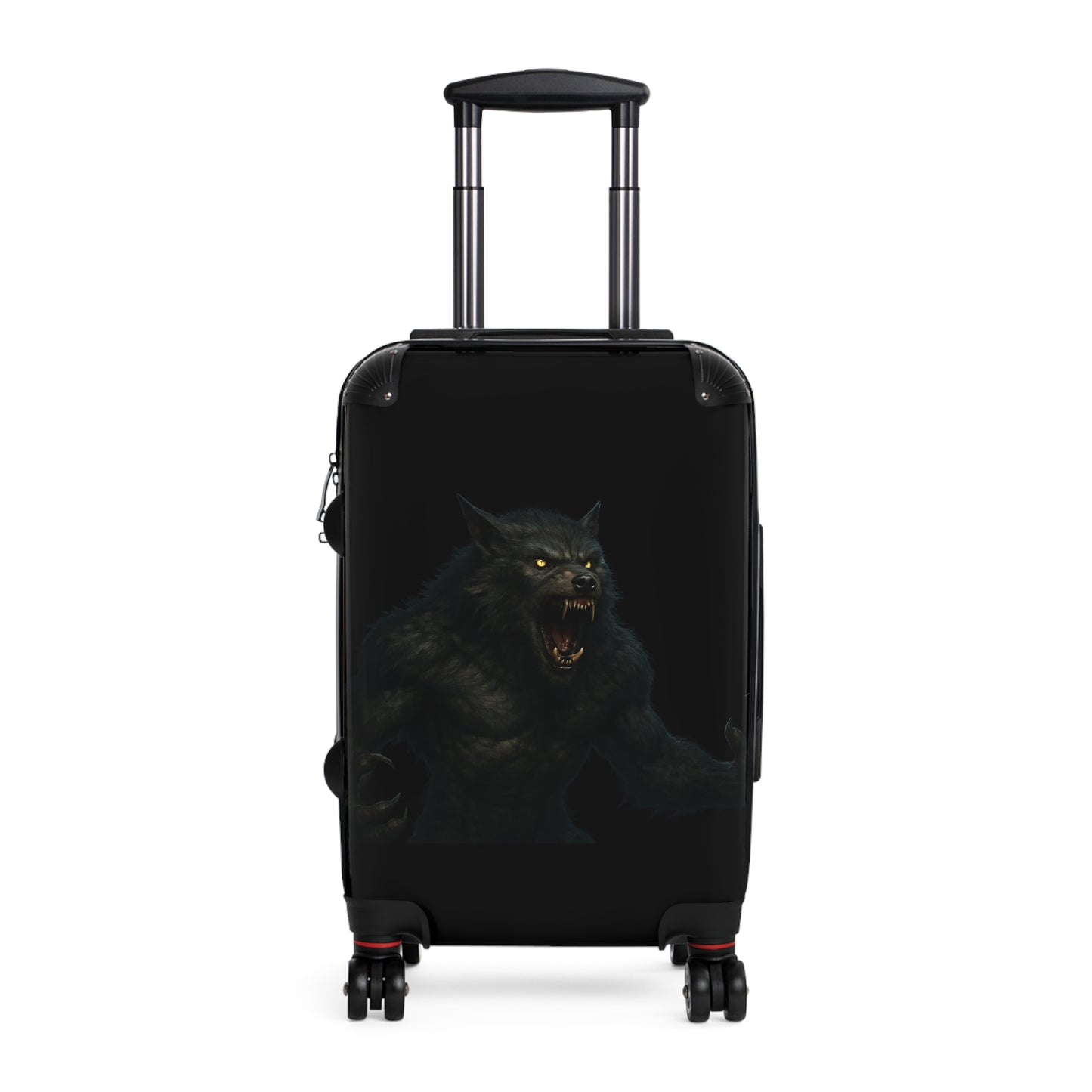 Werewolf Travel Suitcase – Dark Howl Luggage for Gothic & Horror Fans