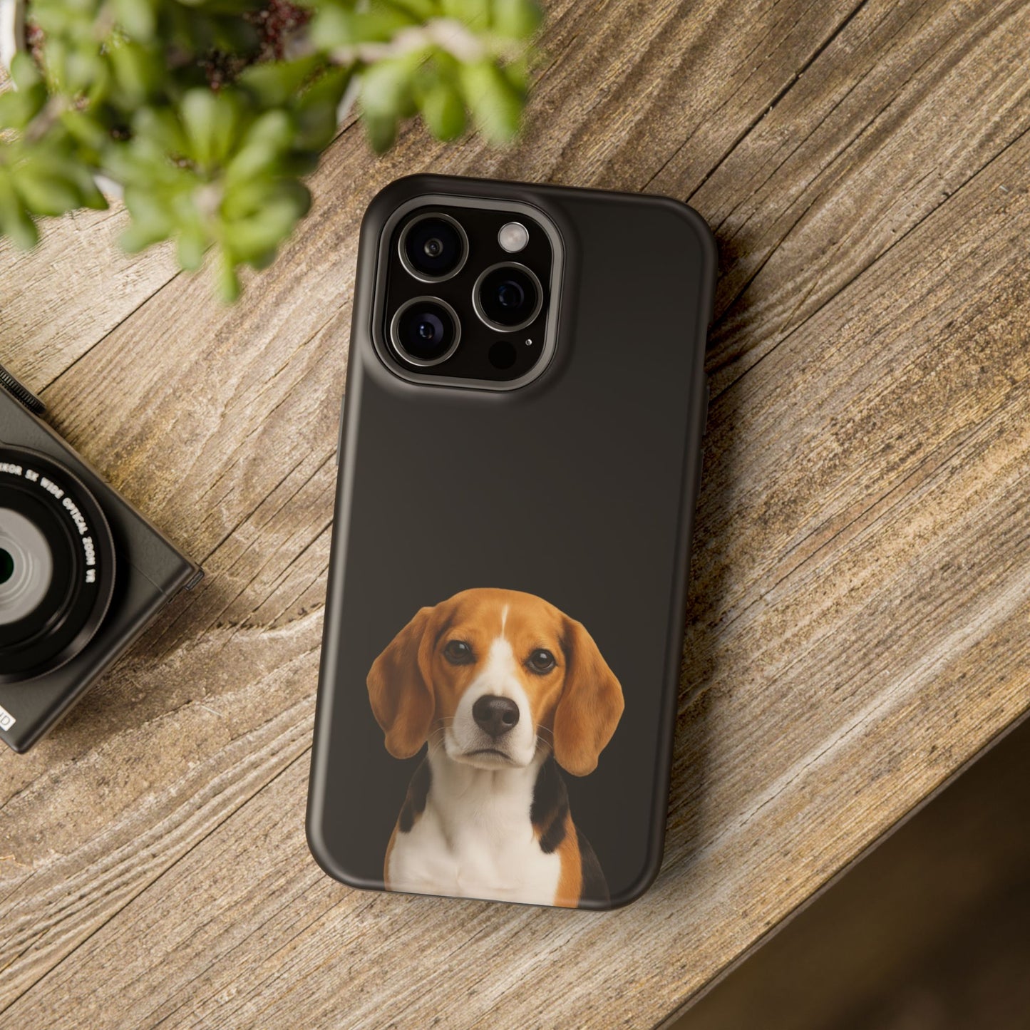 Beagle Photo Magnetic Impact Phone Case — Shockproof, Slim Protective Cover