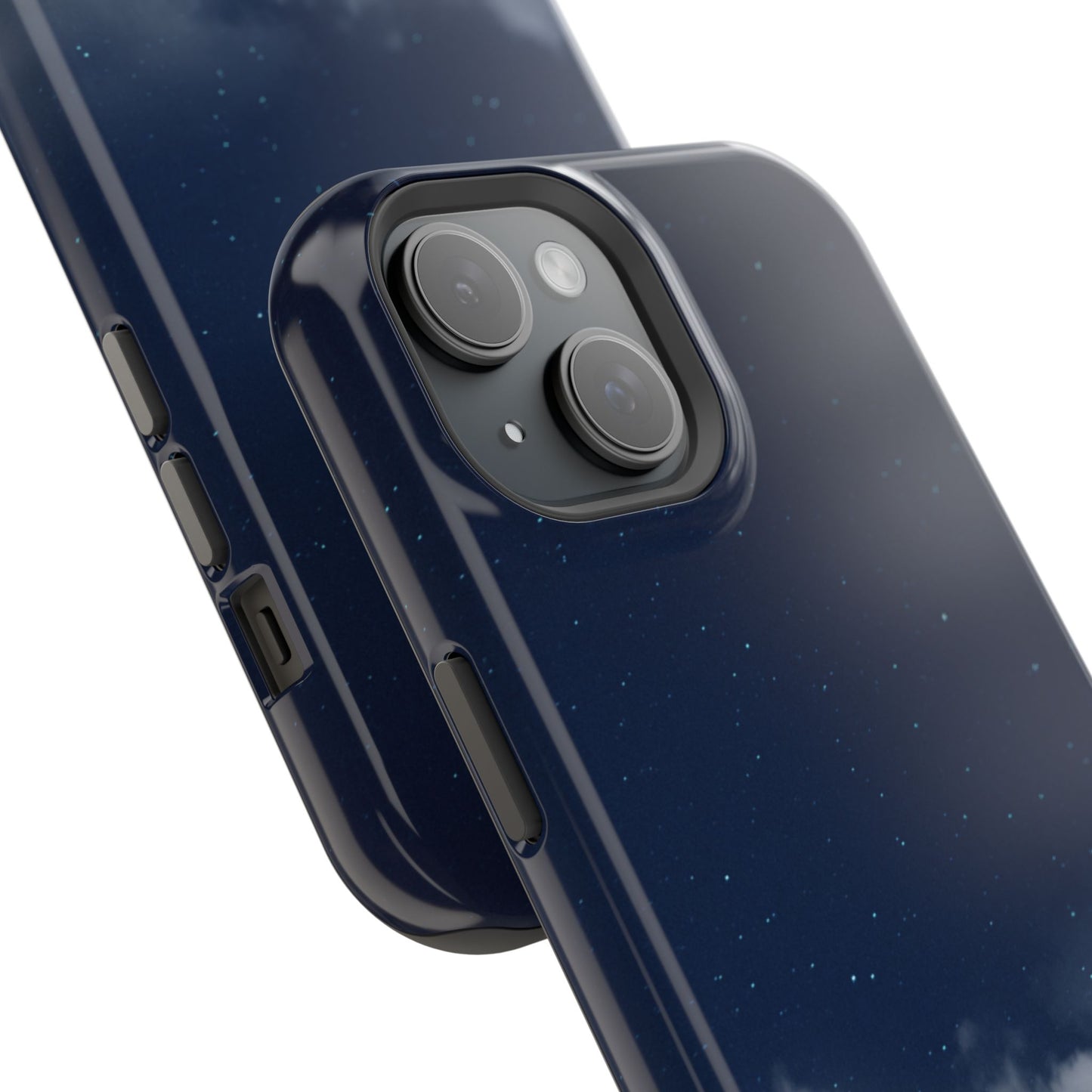 Night Sky Magnetic Impact-Resistant Phone Case — Foggy Cloud Design