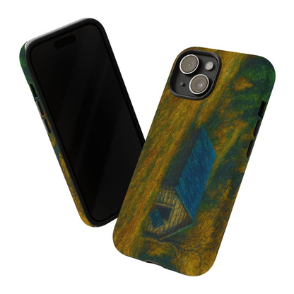 Artistic Phone Case by Tough Cases, Nature-Inspired Phone Protection, Unique Gift for Nature Lovers, Stylish Accessory, Fall Aesthetic - TRV