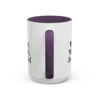 Motivational Accent Mug - 'He Believed He Could, So He Did' - Inspirational Coffee Cup, Gift for Him, Gift for Her, Office Decor, Positive