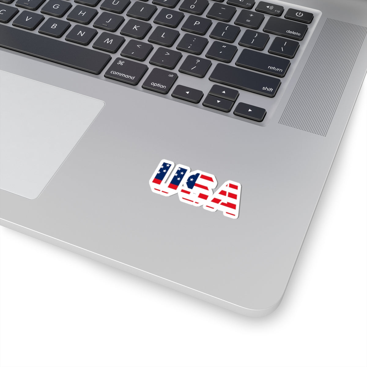 USA Flag Kiss-Cut Sticker — Patriotic American Stars & Stripes Decal