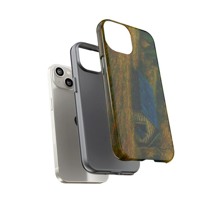 Artistic Phone Case by Tough Cases, Nature-Inspired Phone Protection, Unique Gift for Nature Lovers, Stylish Accessory, Fall Aesthetic - TRV