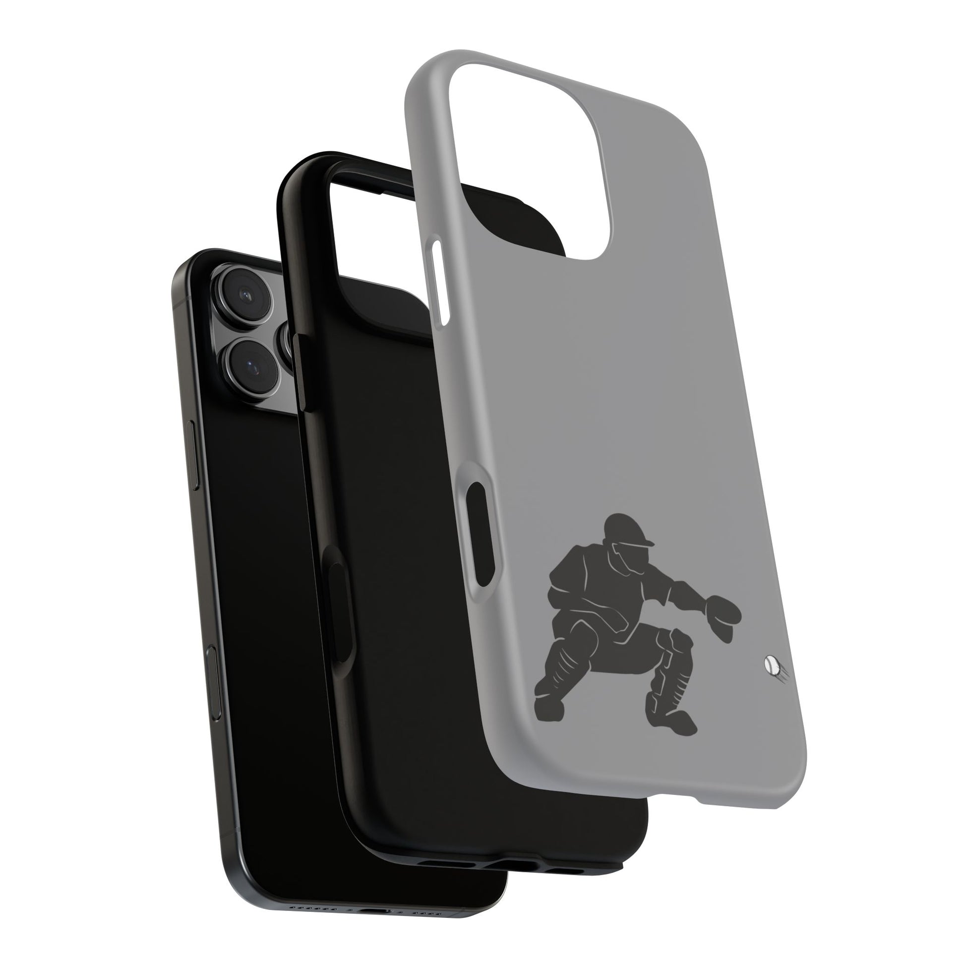 Baseball Catcher Phone Case - Tough Cases, Sports Phone Cover, Great for Athletes, Perfect Gift for Baseball Lovers, Unique Cell Phone Design - TRV