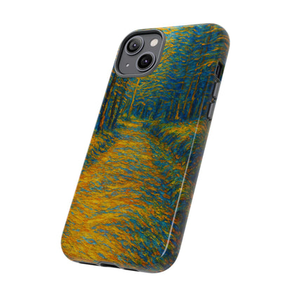 Artistic Phone Case for Nature Lovers, Tough Cases, Vibrant Design, Gift for Friends, Phone Accessories, Unique Artwork - TRV