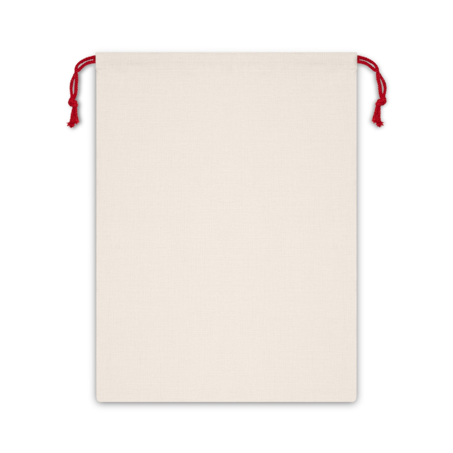 Funny Santa Christmas gift bag from Printify featuring a cheeky holiday design, perfect for festive gift wrapping and home decor.