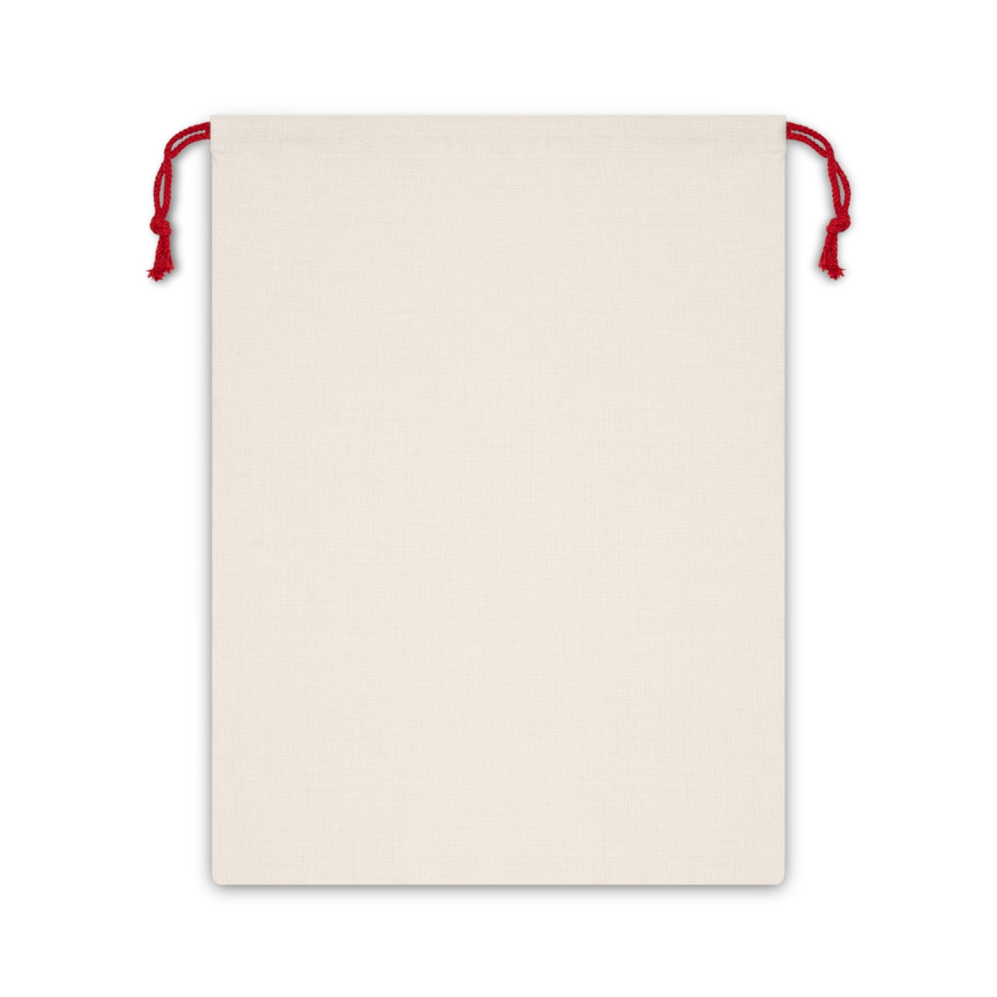 Funny Santa Christmas gift bag from Printify featuring a cheeky holiday design, perfect for festive gift wrapping and home decor.