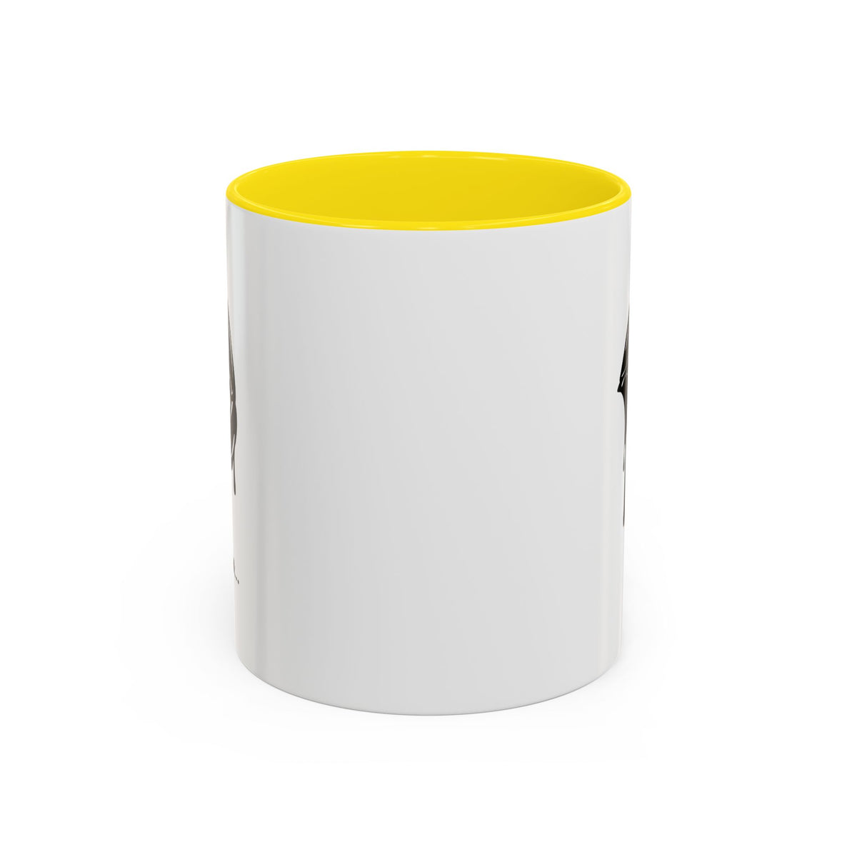 Black Dripping Lips accent coffee mug with bite graphic, available in 11oz or 15oz, featuring a bold, artistic design.