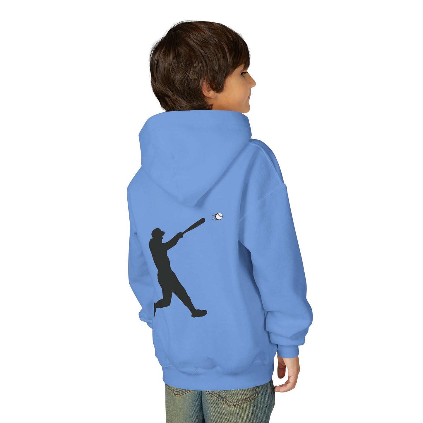 Youth Baseball Swing Hoodie | Perfect Gift for Young Players | Sports Sweatshirt | Custom Athletic Wear | Birthday Gift, Team Apparel, [...]