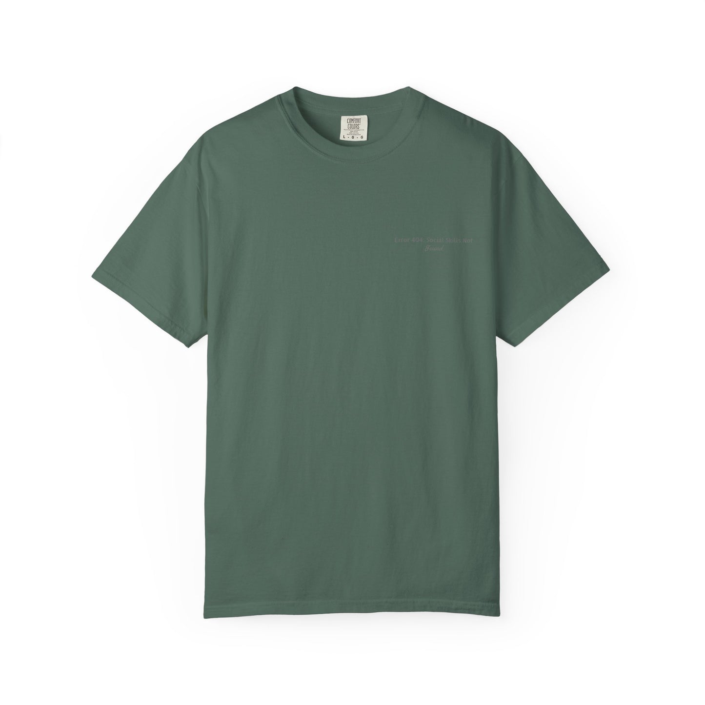 Error 404 Social Skills Not Found T-Shirt | Funny Tech Humor Tee