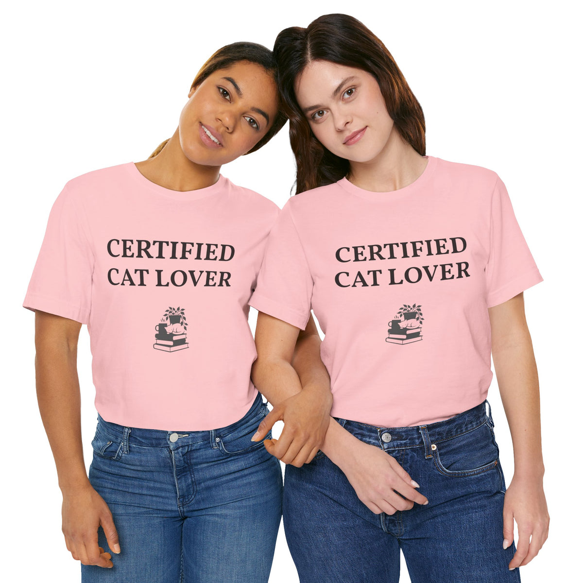 Unisex custom T-shirt by Printify with personalized design, made from soft fabric, displayed on a flat surface.