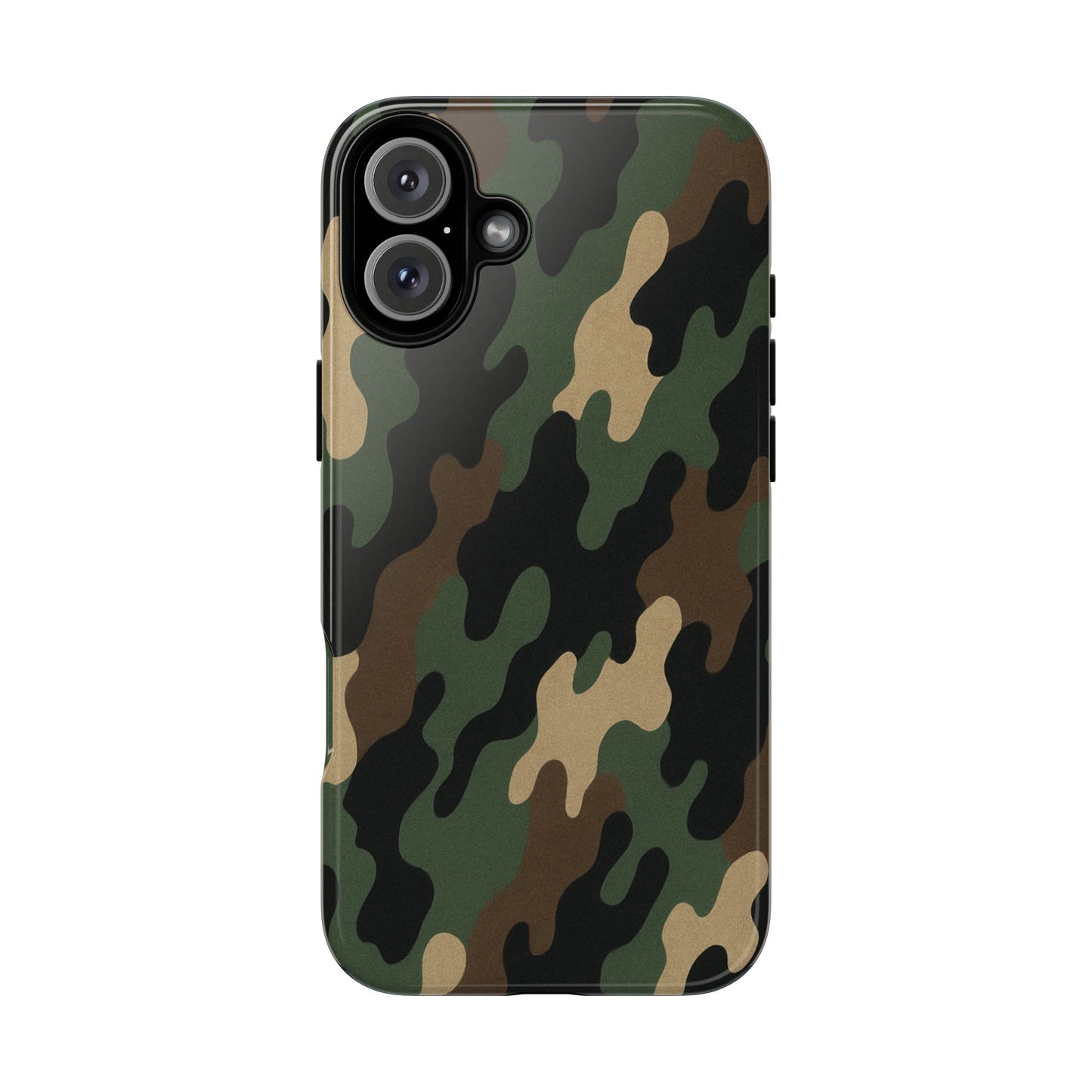 Camouflage Phone Case, Tough Cases, Military Style, Unique Phone Accessories, Gift for Him, Durable Phone Cover - TRV