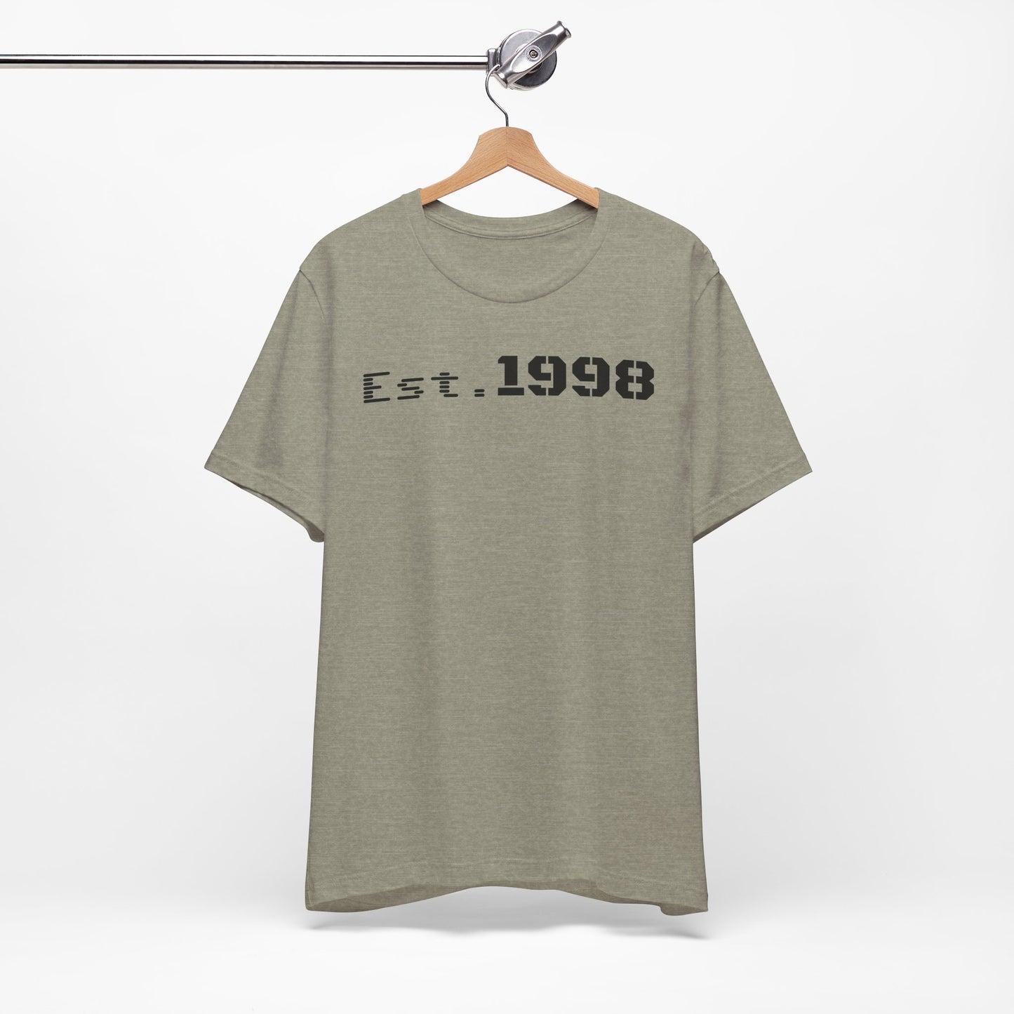 Vintage Est. 1998 Tee - Retro Unisex Shirt for Birthdays, Gifts, Everyday Wear, Casual Style, Nostalgia - TRV