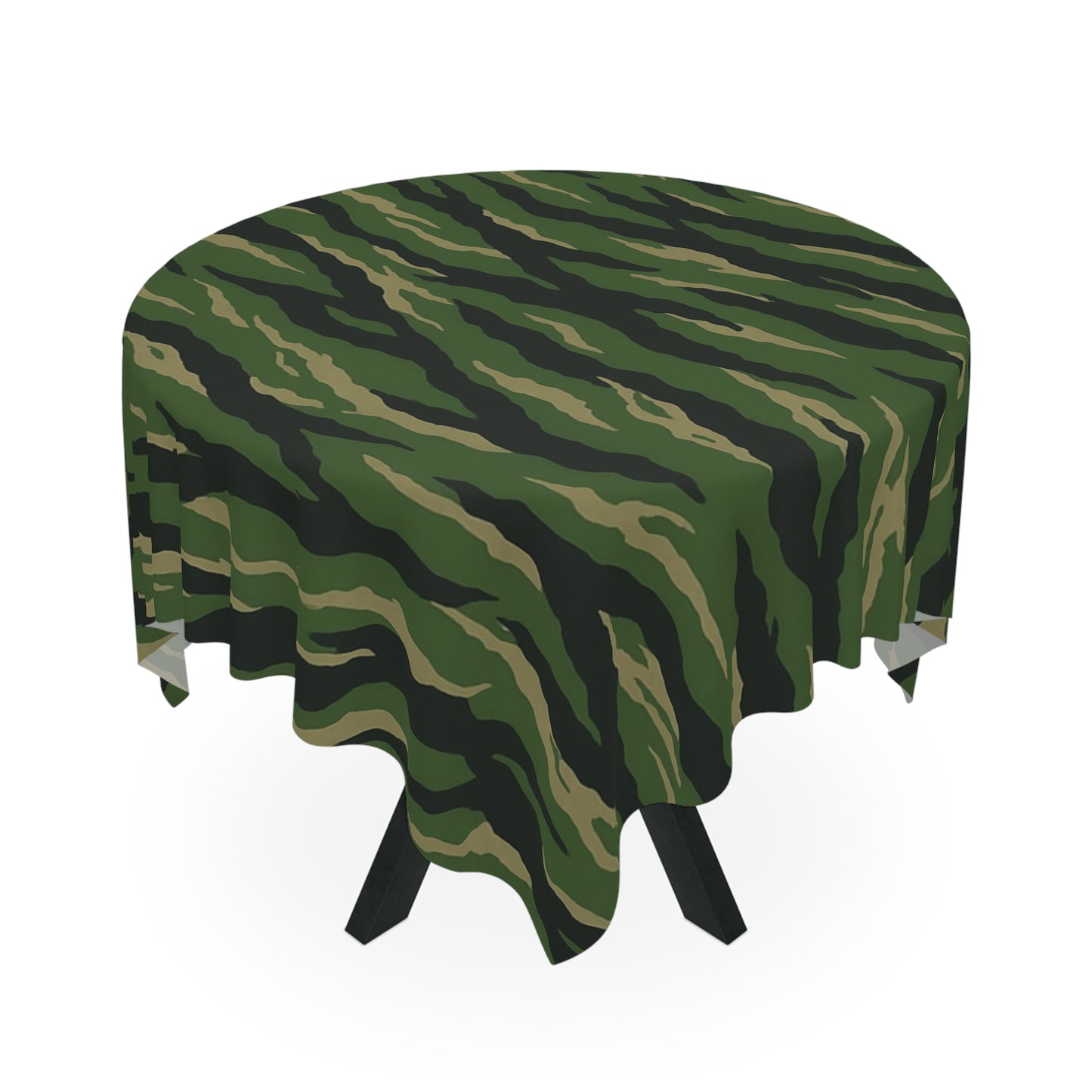 Camo Print Tablecloth - Rustic Dining Decor, Outdoor Parties, Military Theme, Table Cover, Home Table Decor