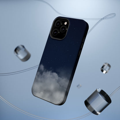Night Sky Magnetic Impact-Resistant Phone Case — Foggy Cloud Design