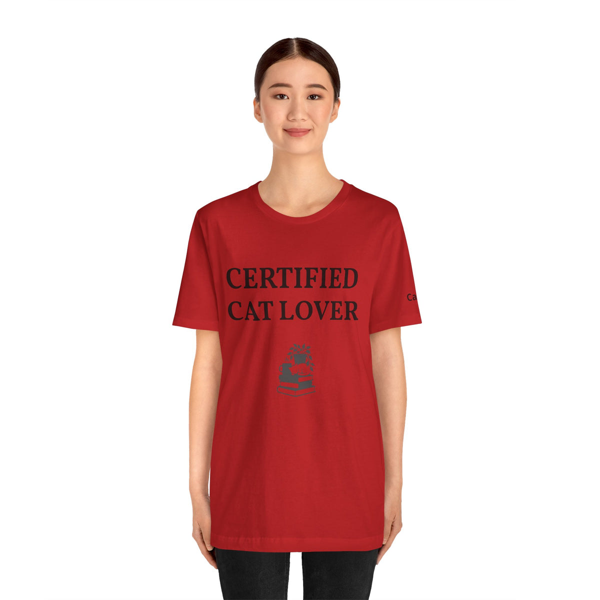Unisex custom T-shirt by Printify with personalized design, soft fabric, and casual fit, displayed on a plain background.