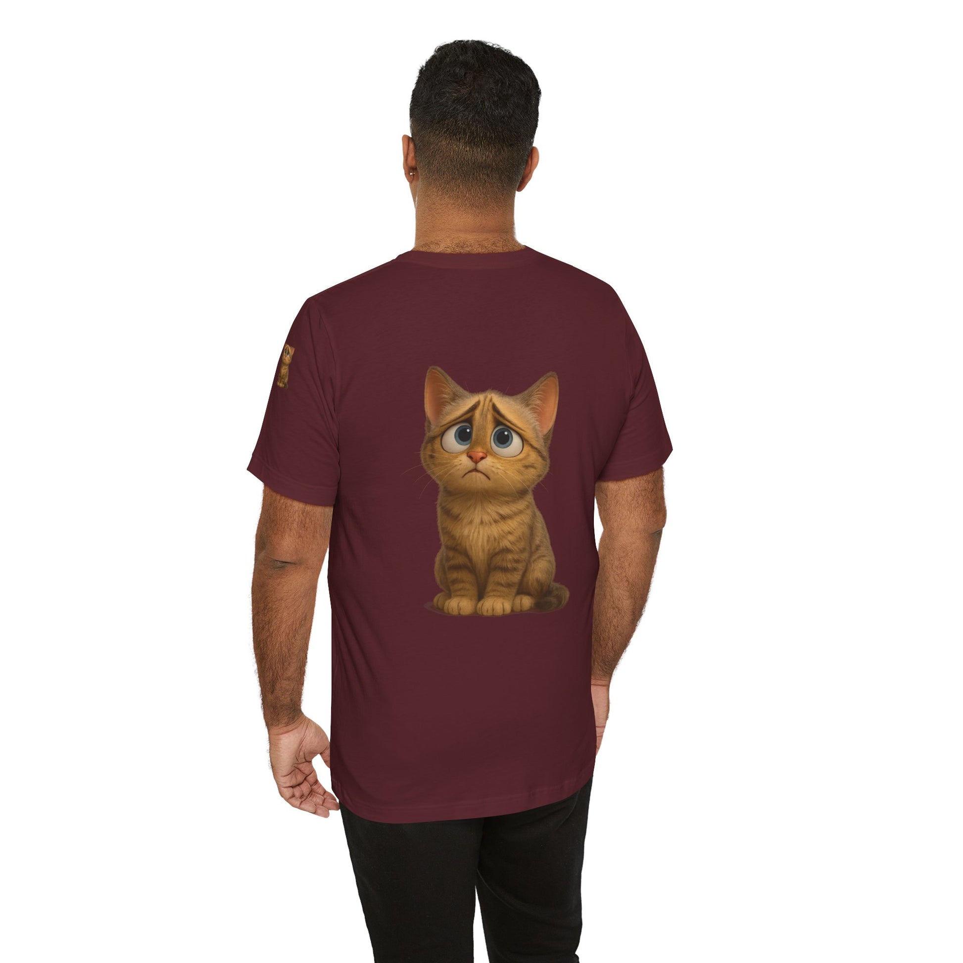 Adorable Cat Graphic Tee, Cute Pet Lover Shirt, Animal Lover Gift, Funny Cat Apparel, Birthday, Christmas, Everyday Use - TRV