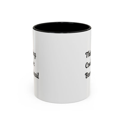 Funny office coffee mug with "This Meeting Could Have Been An Email" print, ceramic mug from Printify, ideal for desk use.