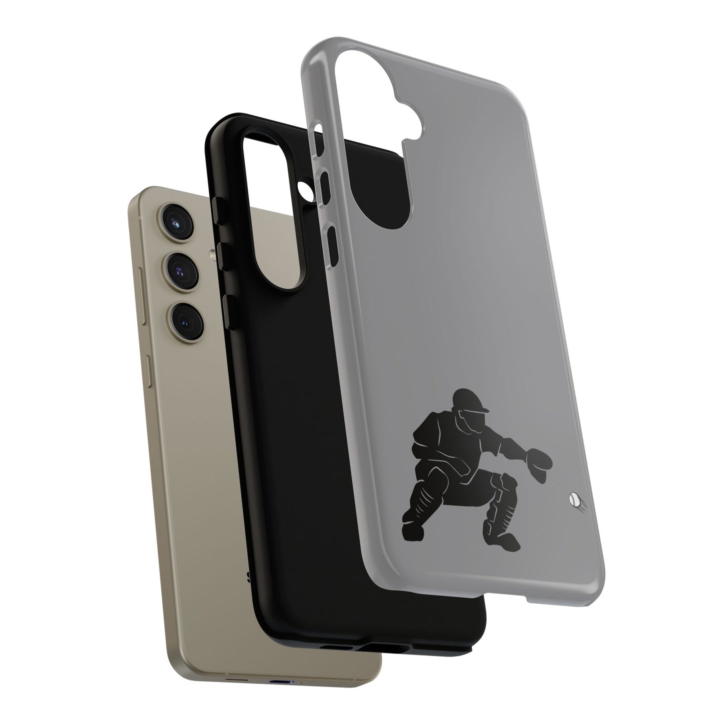 Baseball Catcher Phone Case - Tough Cases, Sports Phone Cover, Great for Athletes, Perfect Gift for Baseball Lovers, Unique Cell Phone Design - TRV