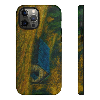 Artistic Phone Case by Tough Cases, Nature-Inspired Phone Protection, Unique Gift for Nature Lovers, Stylish Accessory, Fall Aesthetic - TRV