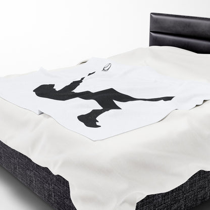 Baseball Velveteen Plush Blanket, Cozy Sports Throw, Soft Blanket for Fans, Great Gift for Baseball Lovers, Home Decor - TRV