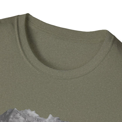 Serene Nature Landscape T-Shirt - Comfortable Unisex Tee, Outdoor Adventures, Nature Lover Gift, Casual Wear, Stylish Spring Top - TRV