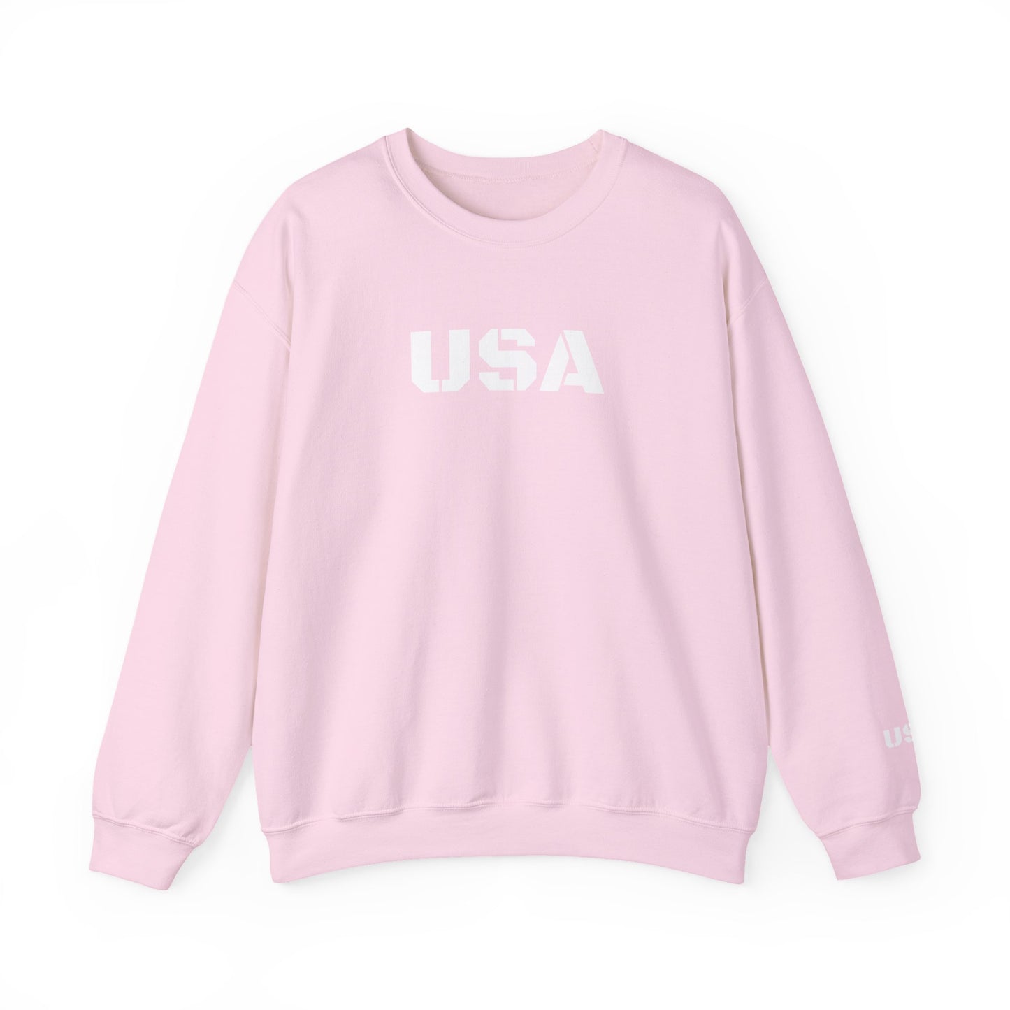 Cozy USA Unisex Crewneck Sweatshirt | Perfect Layering Piece for Every Season | Great Gift for Him/Her | Trendy Style for Casual Outings