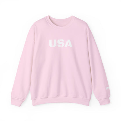 Cozy USA Unisex Crewneck Sweatshirt | Perfect Layering Piece for Every Season | Great Gift for Him/Her | Trendy Style for Casual Outings
