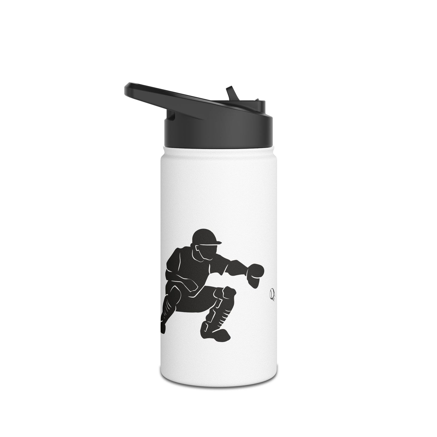 Soccer Player Stainless Steel Water Bottle — Sports Bottle for Athletes & Fans