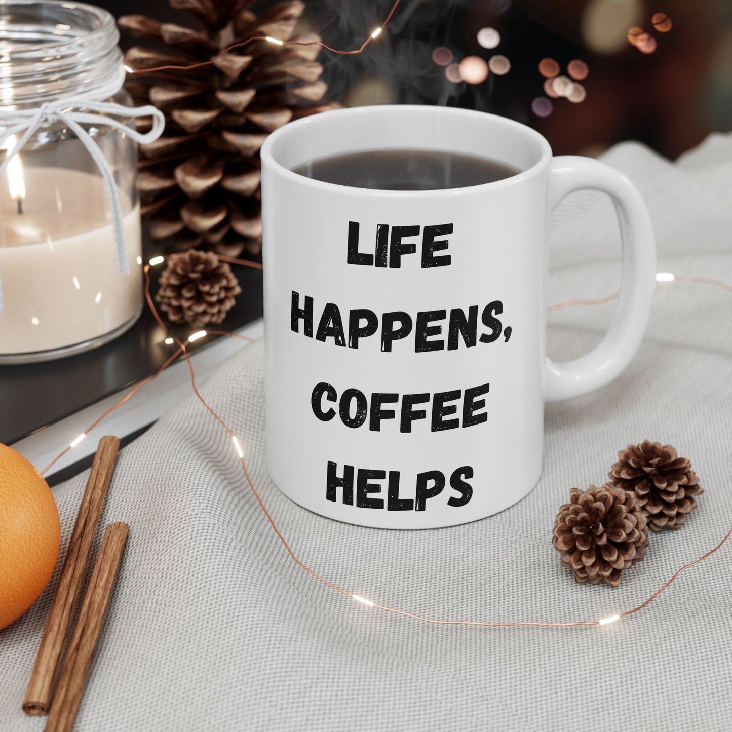 Inspirational Ceramic Mug - 11oz & 15oz - Perfect Gift for Coffee Lovers - TRV
