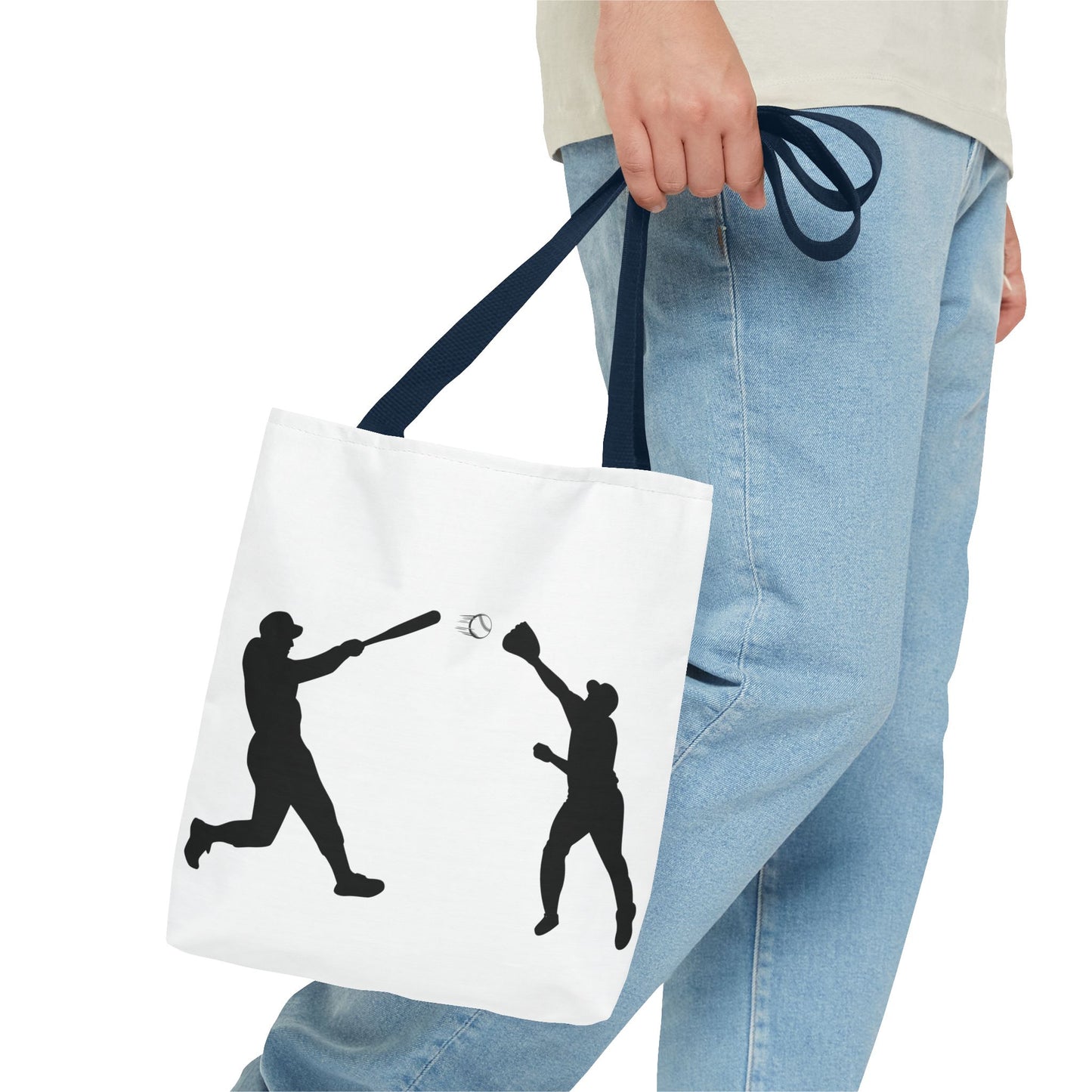 Baseball Tote Bag, Perfect for Sports Fans, Great Gift for Players, Ideal for Game Days, Accessory for Summer Outings - TRV