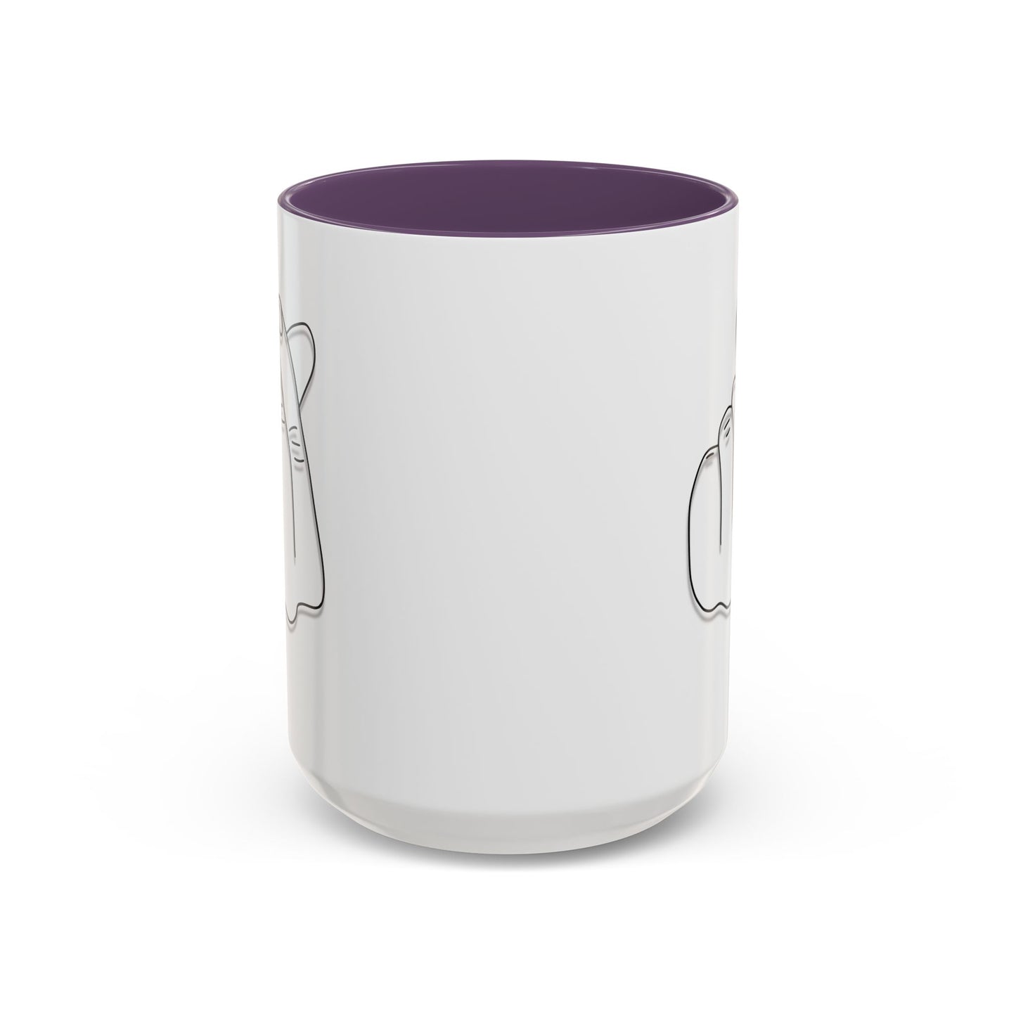 K-Pop Accent Mug - Love Gesture Design (11oz, 15oz), Korean Pop Coffee Cup, K-Pop Lover Gift, Cute Drinkware, Unique Mug