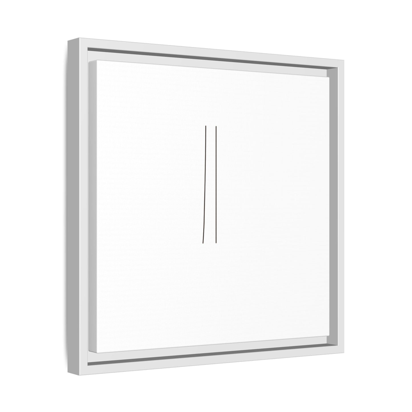 Minimal Line Art | Matte Canvas Framed