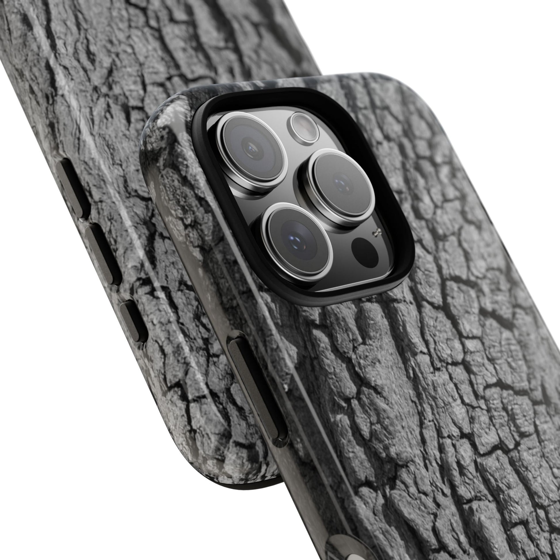 Rustic Bark Phone Case - Tough and Durable Protection - TRV