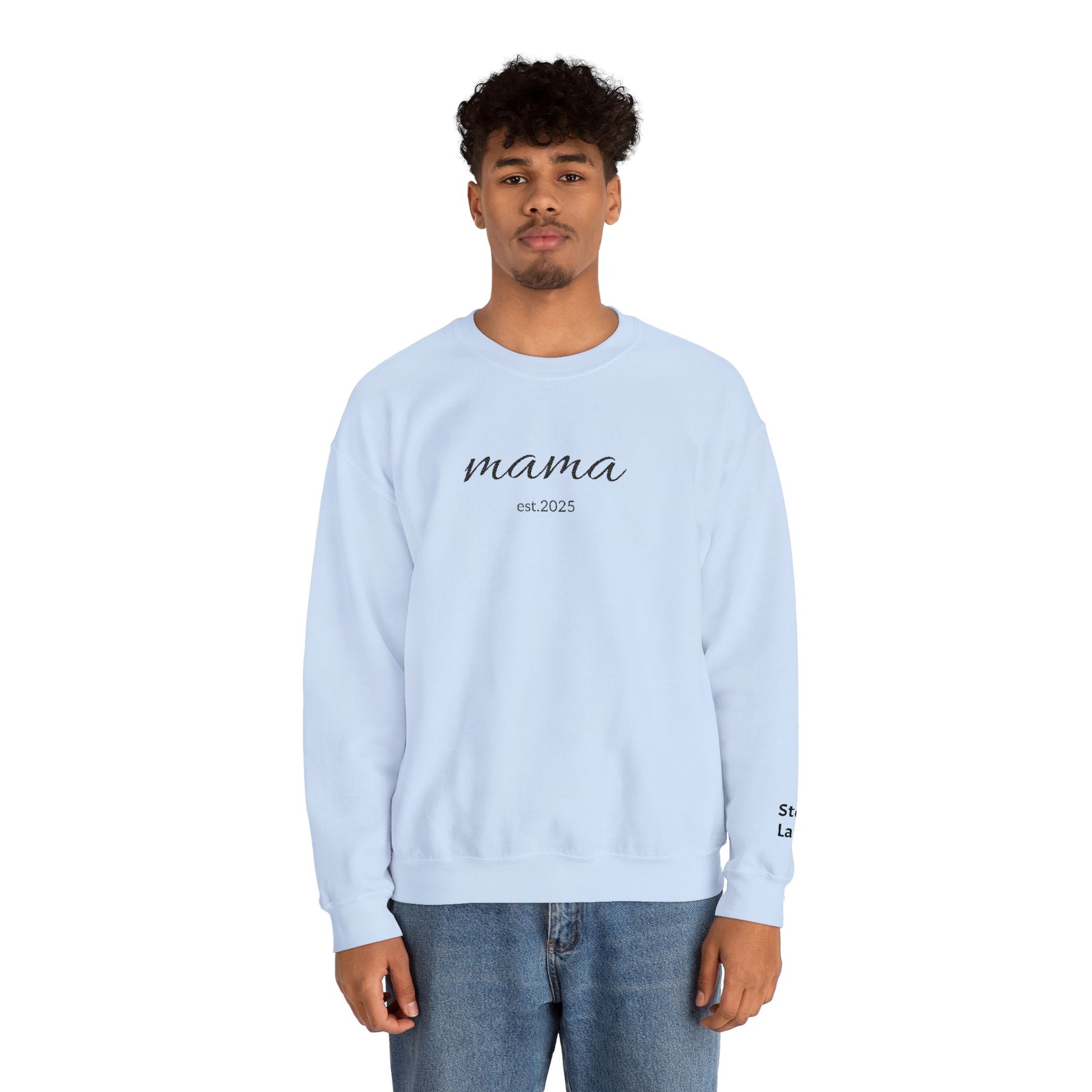 mama sweatshirt | simple script mom pullover - TRV