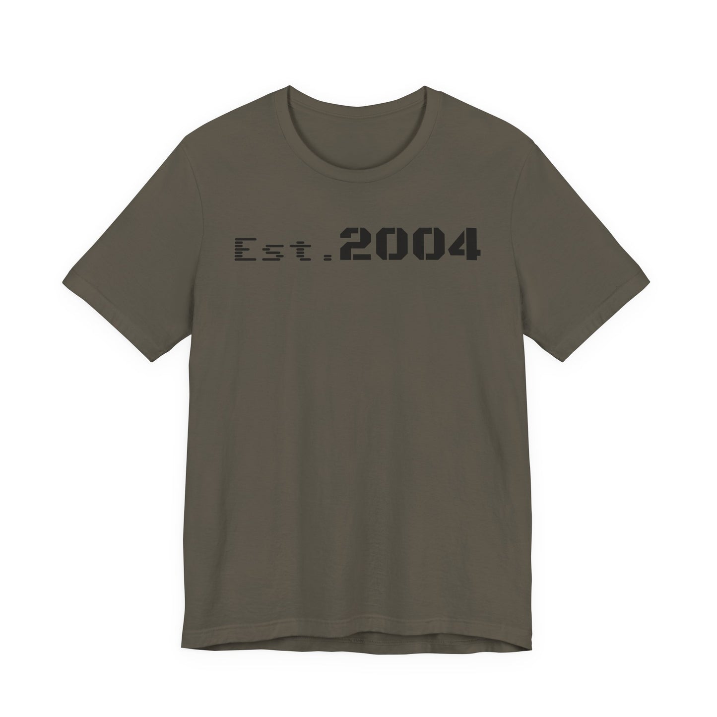 Est. 2004 Unisex Jersey Tee - Vintage Style Graphic Shirt, Casual Wear, Gift for Birthdays, Anniversaries, Celebrations