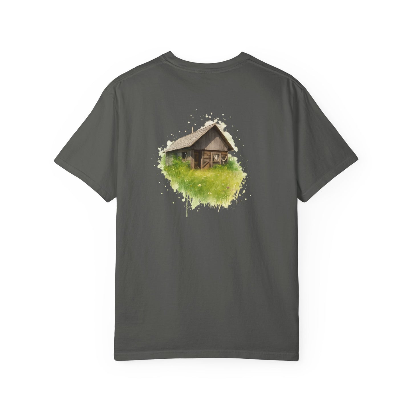 Nature-Inspired Unisex Garment-Dyed T-Shirt, Eco-Friendly Tee, Summer Casual Wear, Gift for Nature Lovers, Relaxed Fit T-Shirt - TRV