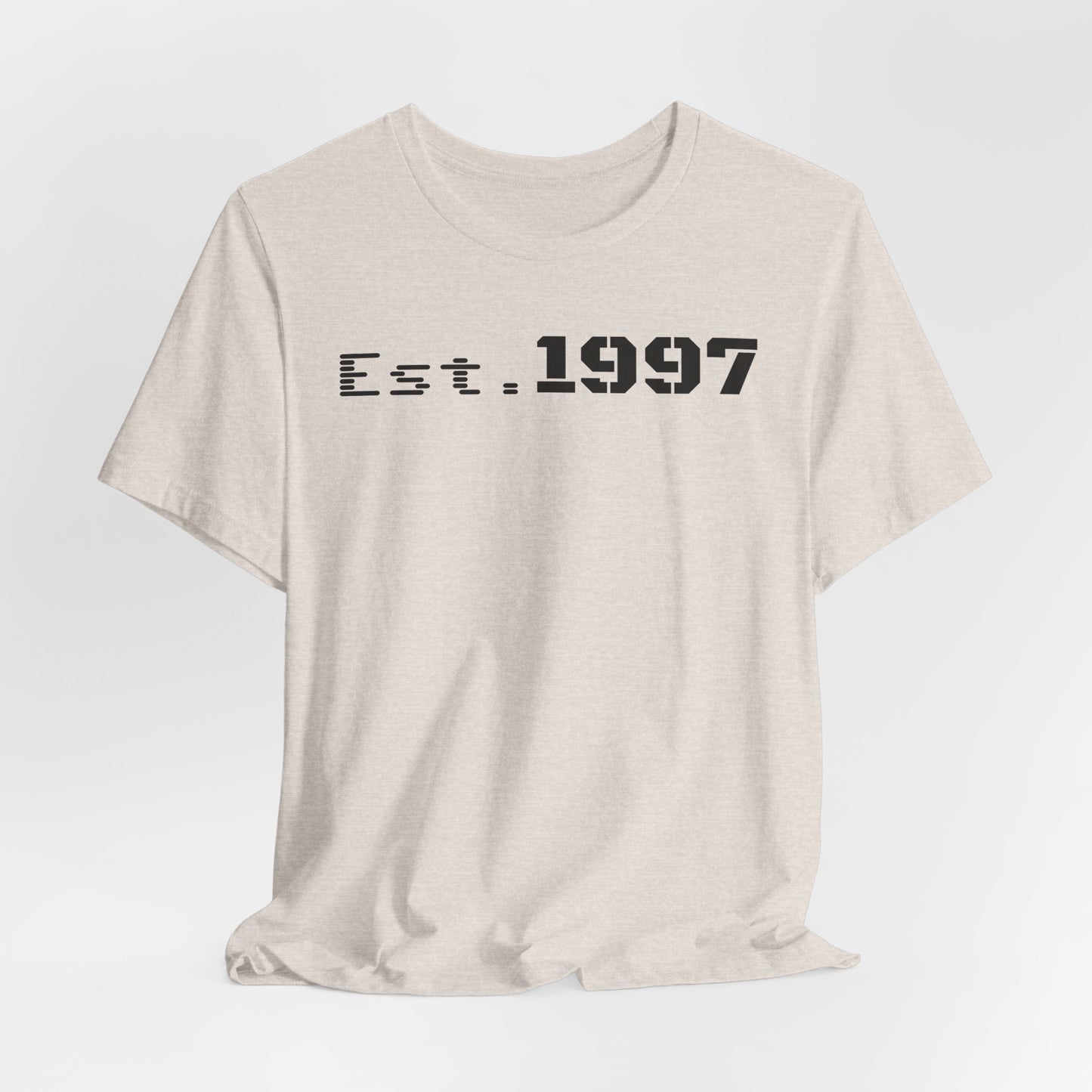 Vintage Est. 1997 Unisex Tee, Gift for Birthdays, Celebrations, Casual Wear, Retro Fashion, Cool Graphic T-Shirt - TRV
