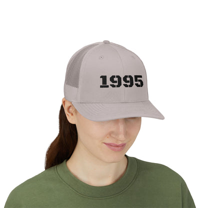 1995 Snapback Trucker Cap, Retro Cap, Vintage Style Hat, Birthday Gift, Casual Wear, 90s Fashion, Unisex Headwear - TRV