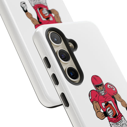 Football Player Tough Case, Sports Phone Cover, Athlete Gift, Tough Phone Case, Fall Sports, Football Lover's Accessory - TRV