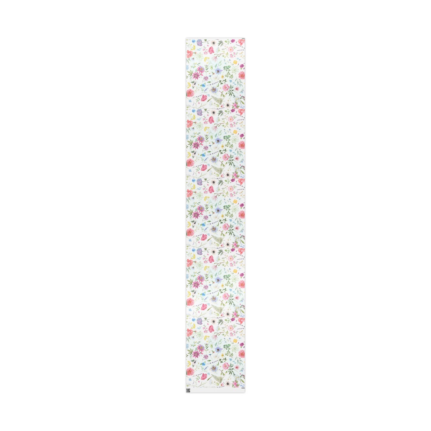 Floral Peony Wrapping Paper Roll — Watercolor Garden Gift Wrap for Mother's Day & Spring Celebrations
