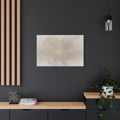 Soft Neutral Abstract Fog Canvas